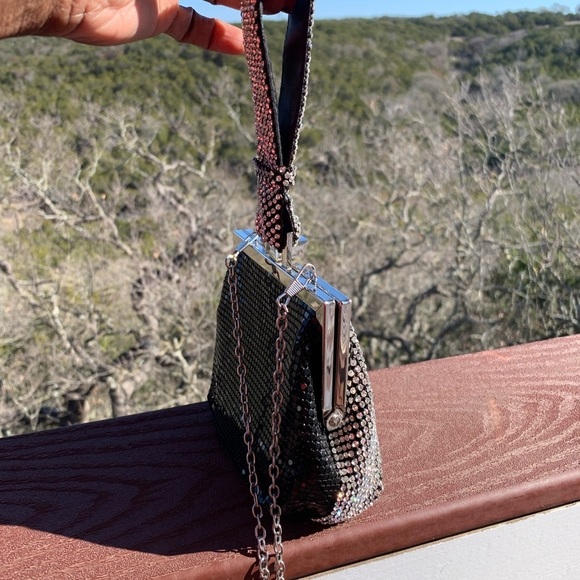 Rhinestone‎ Sequin Mini Bag Wrist Crossbody - Picture 6 of 15